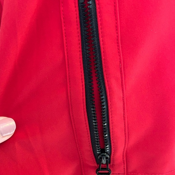 Chicos Red Zenergy Jacket XL Lightweight Travel Workout - Picture 4 of 8